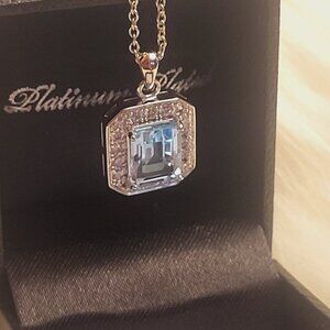 Gold Coast ~ Platinum Plated Necklace ~ *NIB